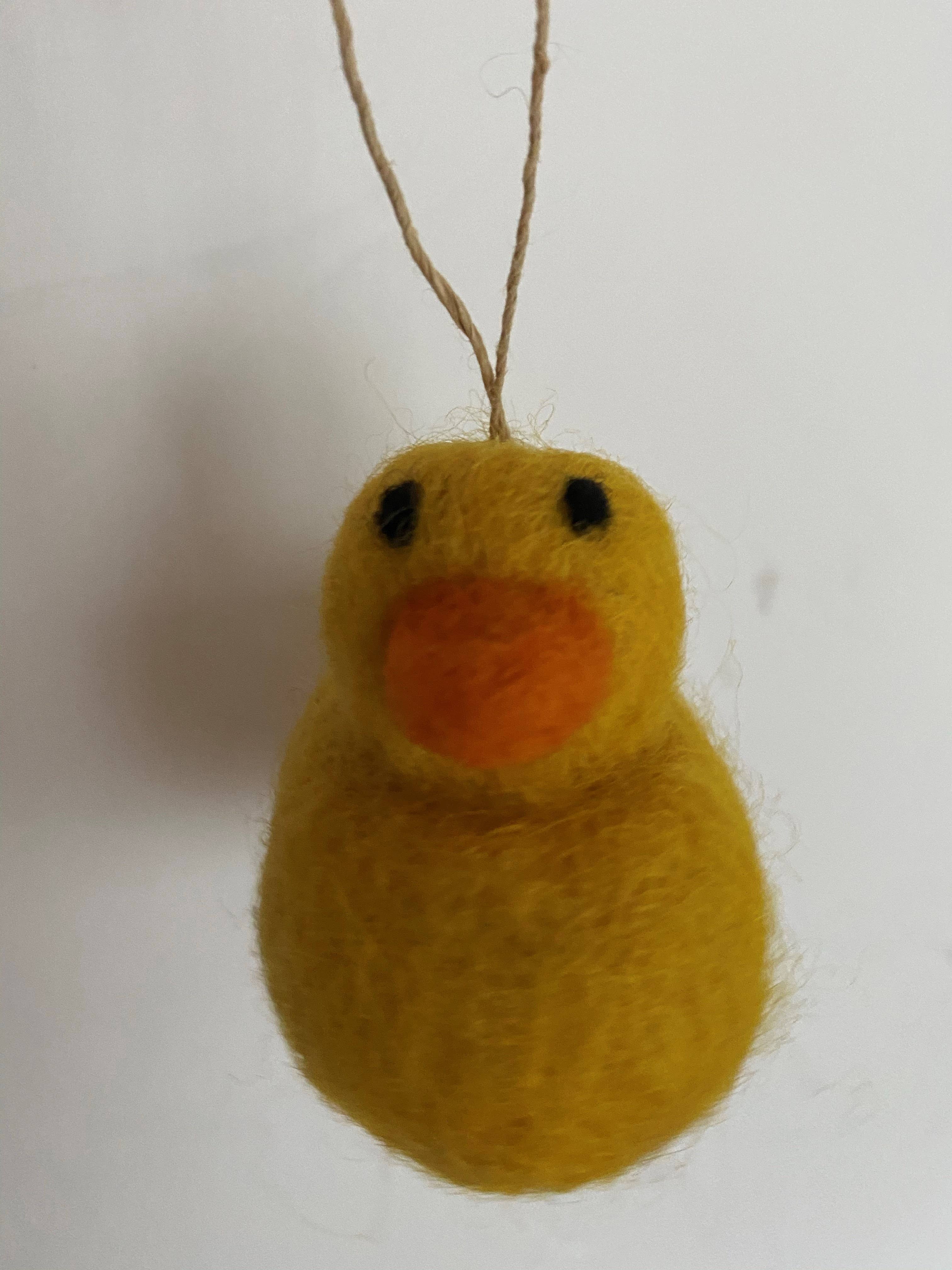 cerruti home - Wholesale Ornament - Felted Wool "Daisie Duck" Ornament