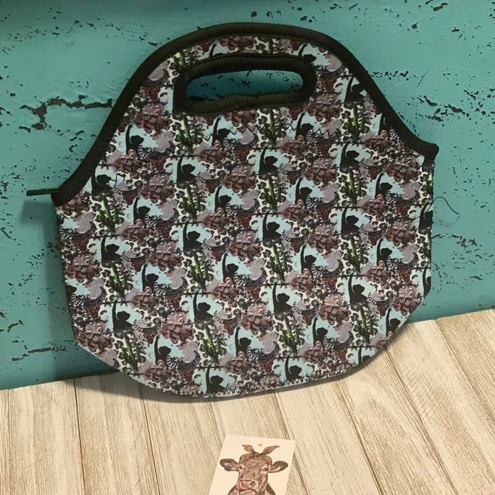 Crazy Heifers Wholesale - Wholesale Lunch Bag/Box - Neoprene Lunch Bags-Fall Designs