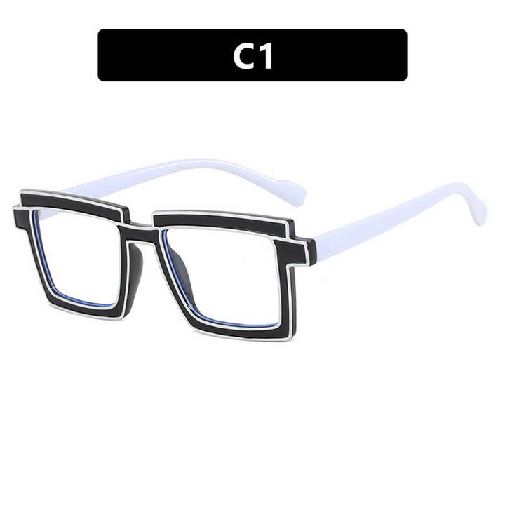 ACCITY - Wholesale Eyeglasses - Women's - SIMPLE TWO-DIMENSIONAL ANTI-BLUE LIGHT GLASSES_CWASG0327