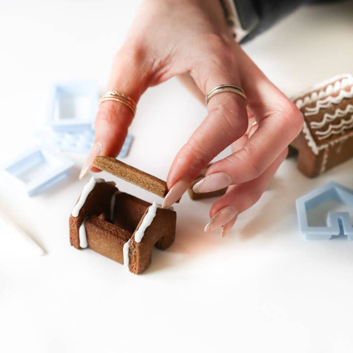 My Little Bake Box – Großhandel DIY-Lebensmittelkit – Mini-Lebkuchenhaus-Keksback- und Dekorationsset2