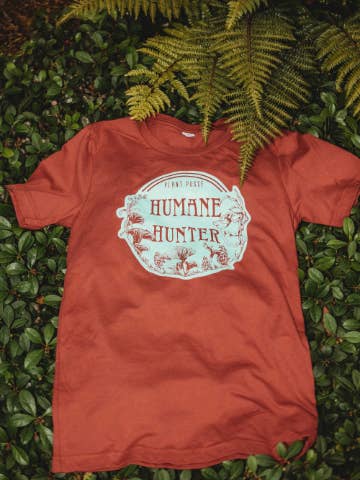 Plant Posse – wholesale Screen printed t-shirt – unisex – Humane Hunter T-shirt2