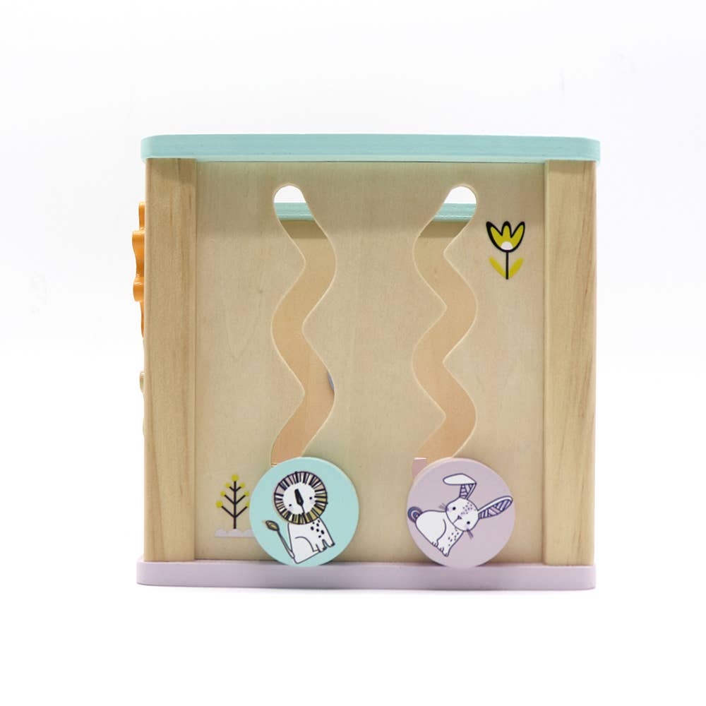 Leo & Friends - Vente Jouet en bois – enfant - Jouet d'activité en bois LEO & FRIENDS pour filles de 1 ou 2 ans7