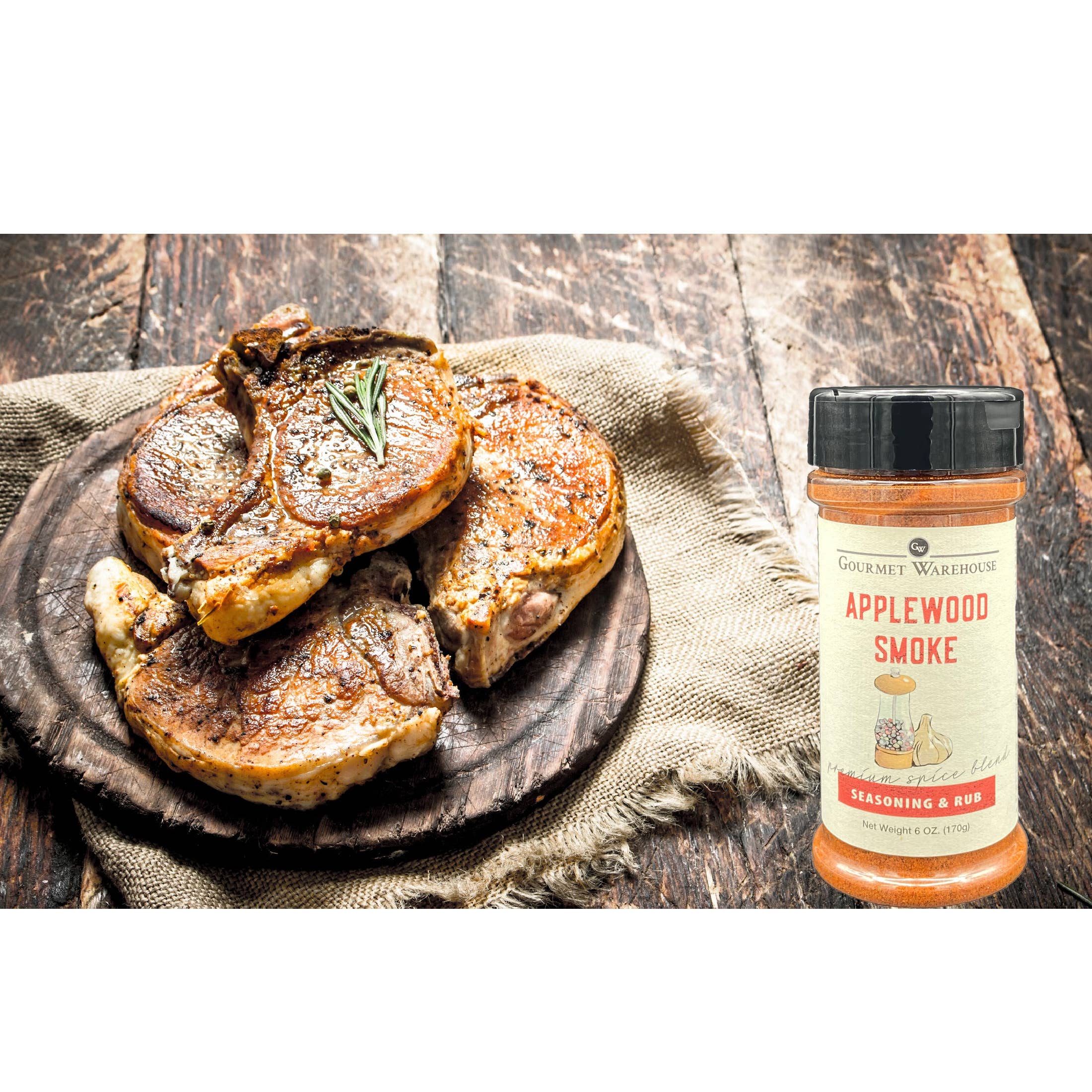 Gourmet Warehouse Brands - Wholesale Rub - Gourmet Warehouse Applewood Smoke Rub3