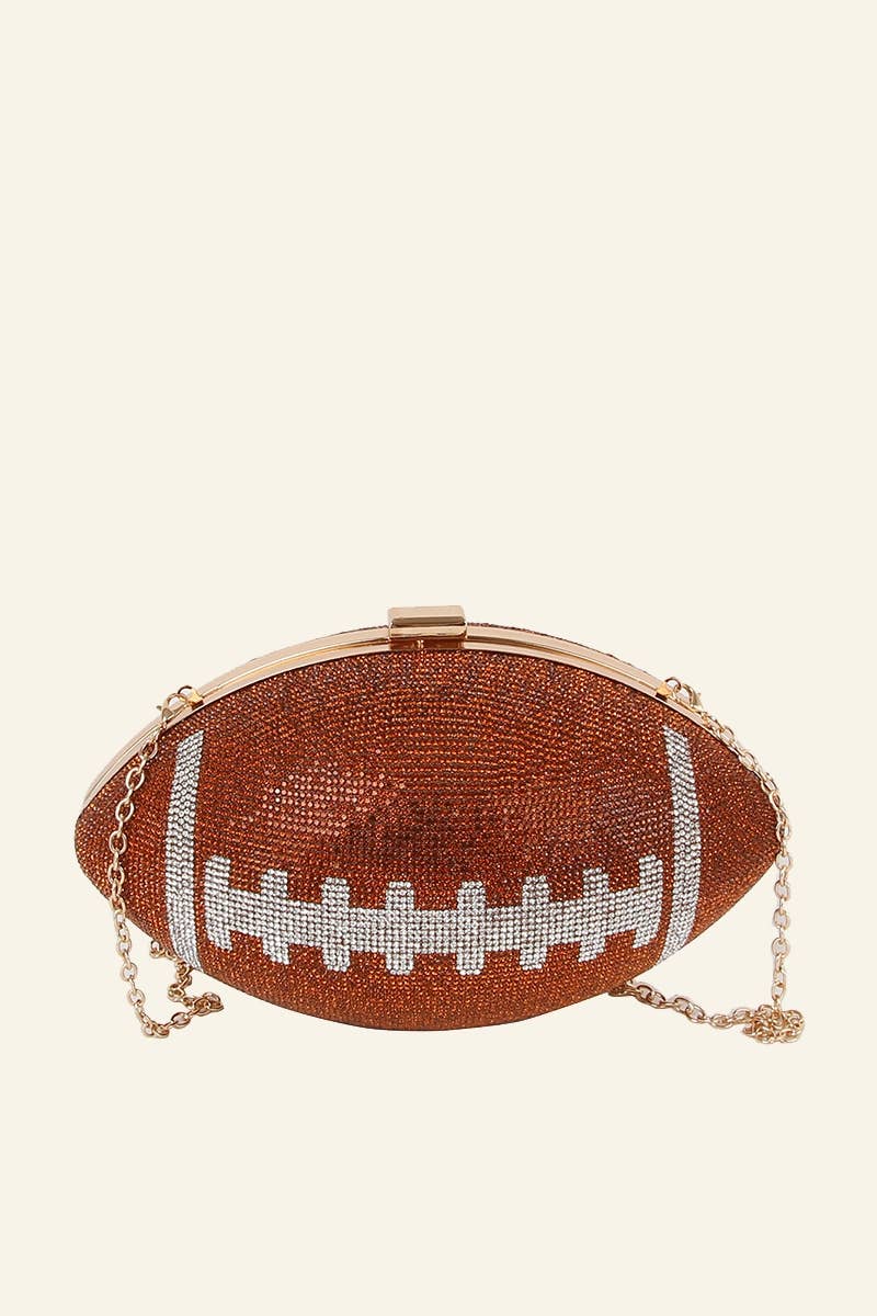 Anarchy Street - Vente Pochette – femme - Pochette de football incrustée de strass5