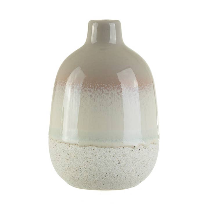 Mojave geglazuurde grijze vaas voor wholesale door Sass & Belle Europe