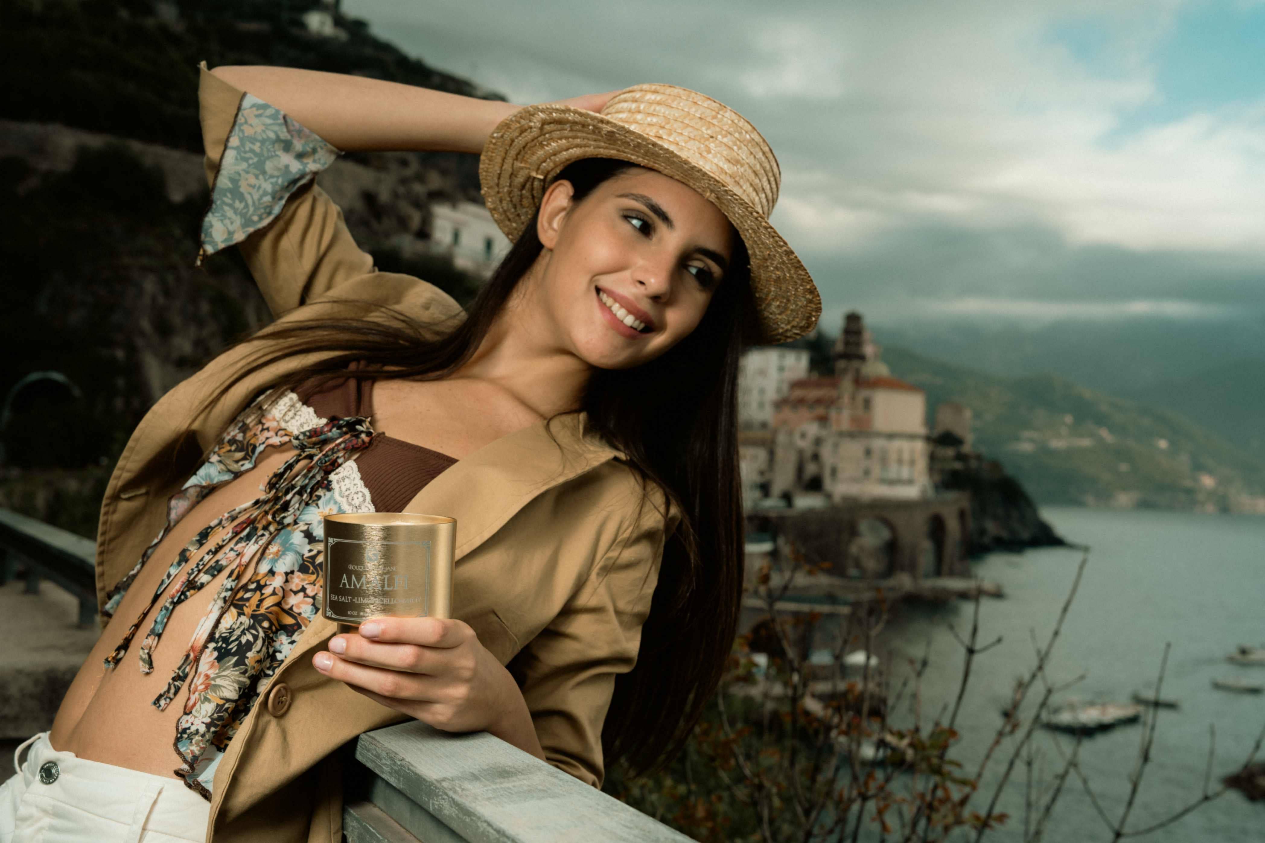 BouquetItaliano – wholesale Jar/filled candle – Amalfi Luxury Scented Candle – Italian Coastal Inspired73