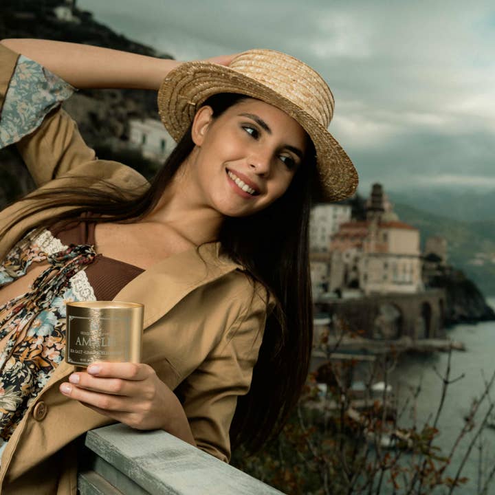 BouquetItaliano – wholesale Jar/filled candle – Amalfi Luxury Scented Candle – Italian Coastal Inspired73