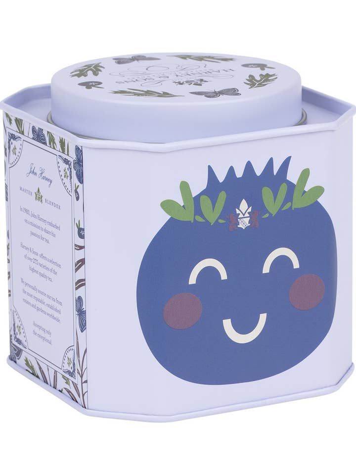 Blueberry Green, Tin of 30 Sachets for wholesale by Harney & Sons Fine Teas