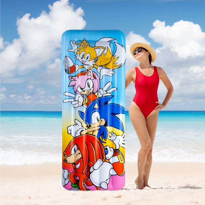 Mighty Mojo Toys - Wholesale Inflatables - Inflatable Sonic The Hedgehog Pool Float2