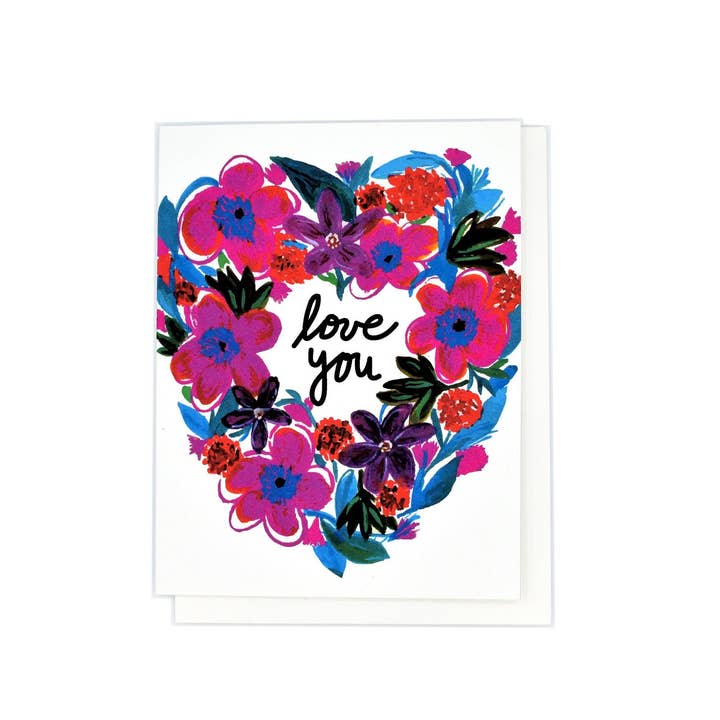 Love You Wreath for wholesale by MJLee Studio