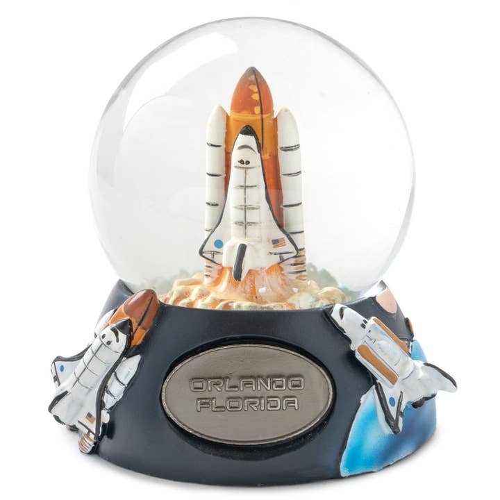Boule à neige navette spatiale 65 mm {Personnalisation requise} pour la vente par Animals Forever, Inc