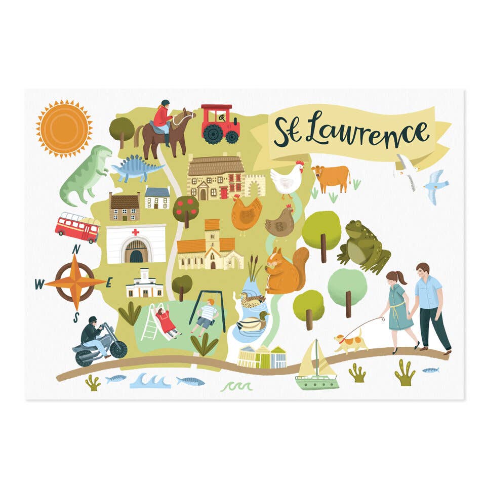 Lauren Radley – wholesale Map – St Lawrence Parish Map3