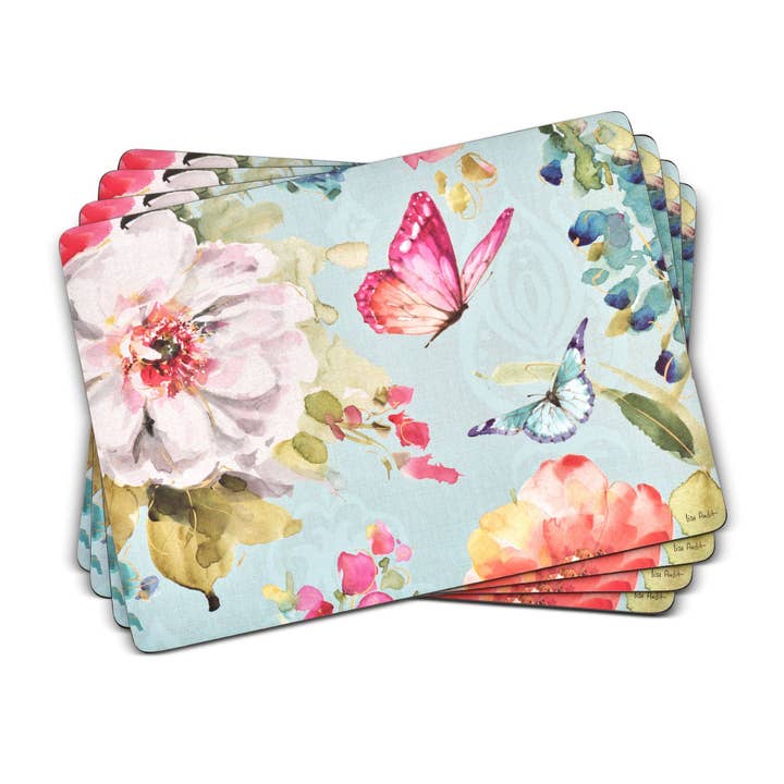Portmeirion, Spode, Pimpernel, Nacthmann, Wrendale Designs - Wholesale Placemat - Colorful Breeze Placemats Set of 4