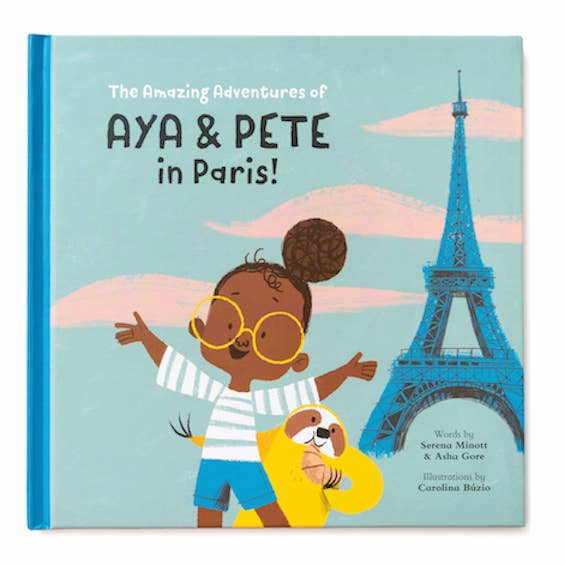 Aya & Pete - Wholesale Book - Kids - The Amazing Adventures of Aya & Pete in Paris! (Hardcover)
