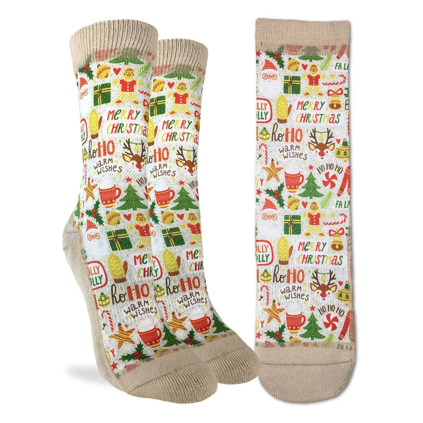 Good Luck Sock - Wholesale Socks - Women's - Women's Merry Christmas Socks [CLEARANCE]0
