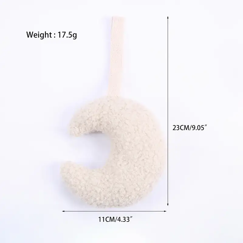 Mansa Bois - Wholesale Pacifier Clip - Baby - Moon Shape Pacifier Clip, Pacifier Holder, Lovey Gift For Ba2