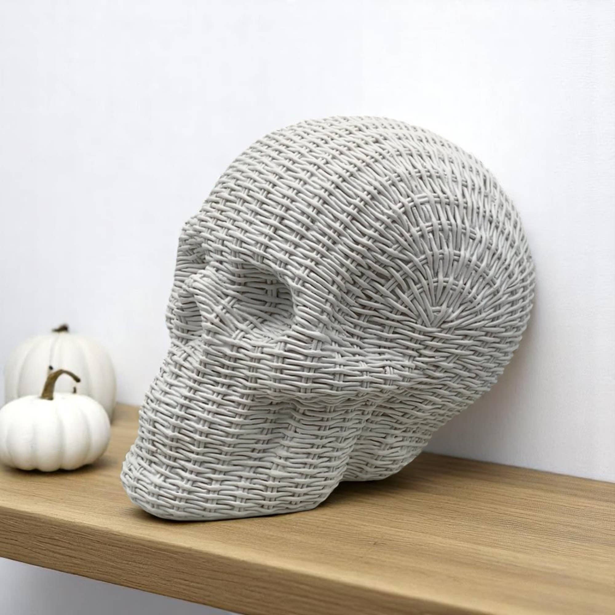 Gia Roma - Wholesale Decorative Tabletop Object - Neutral Fall & Halloween Decor, Unique Handmade Home Accents29