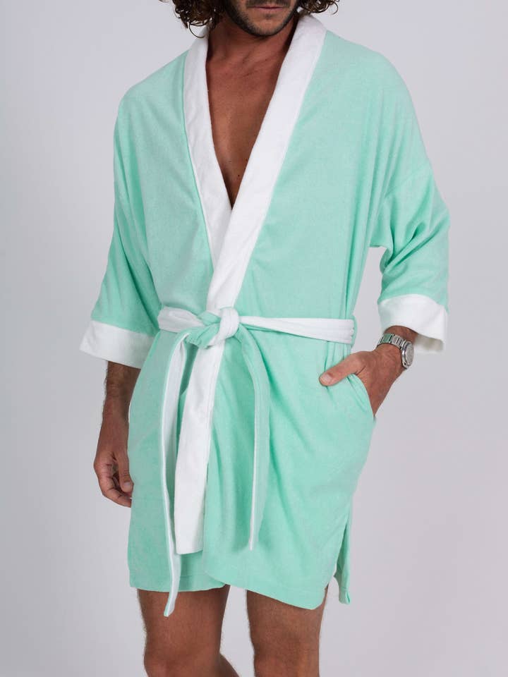 Terry Cloth Kimono for wholesale by Afterlight Leisure