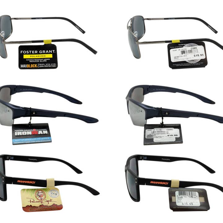 Shark Eyes, Inc - Wholesale Sunglasses - Unisex - Foster Grant Sunglasses Assorted 125 PCS Per Case1