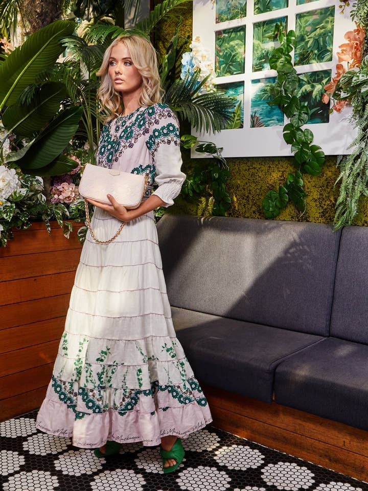 MACKENZIEMODE - Wholesale Dress – Women's - PICNIC PARTY DRESS - FLORAL2