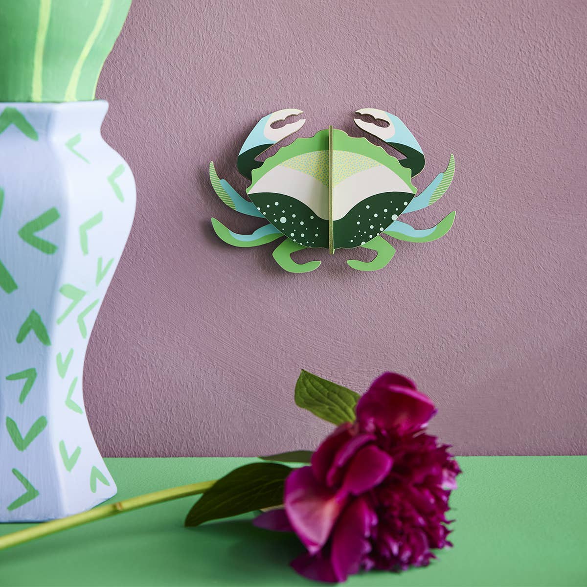 Until Pty Ltd - Wholesale Wall Accent - Studio Roof Wall Art Sea Creatures (B7) Crab1