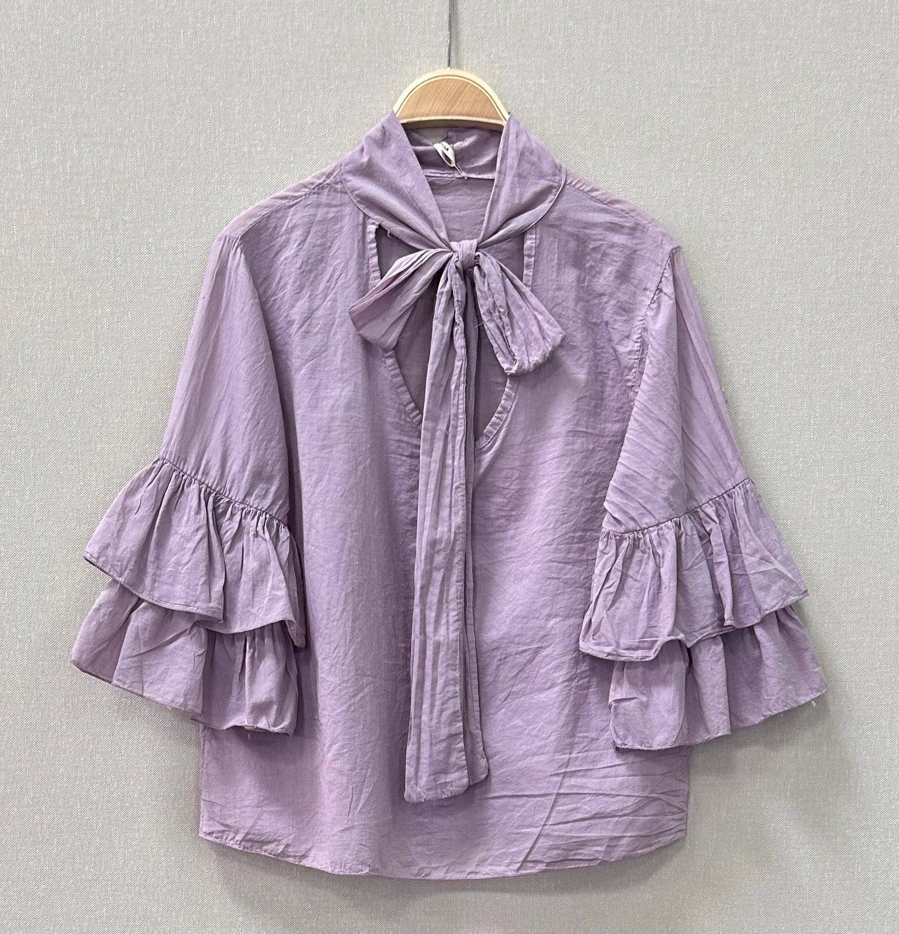 SWEET MAGIC MODA Y COMPLEMENTOS - Wholesale Blouse - Women's - FRENCH SLEEVE BLOUSE6