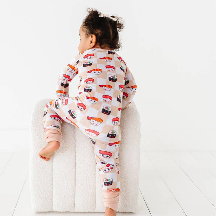 Kiki + Lulu - Wholesale Jumpsuit - Baby - Shrimply the Best Convertible Footies