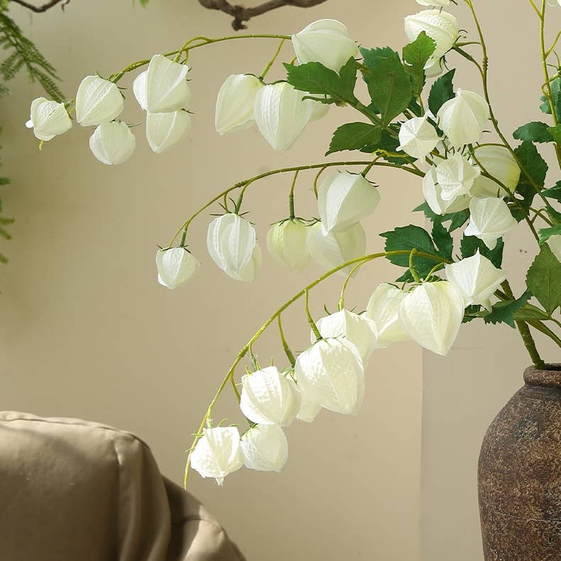 ACNITE(We cover U.S. import duties) - Wholesale Artificial Flowers - Artificial Chinese lantern flower Fall floral arrangement8