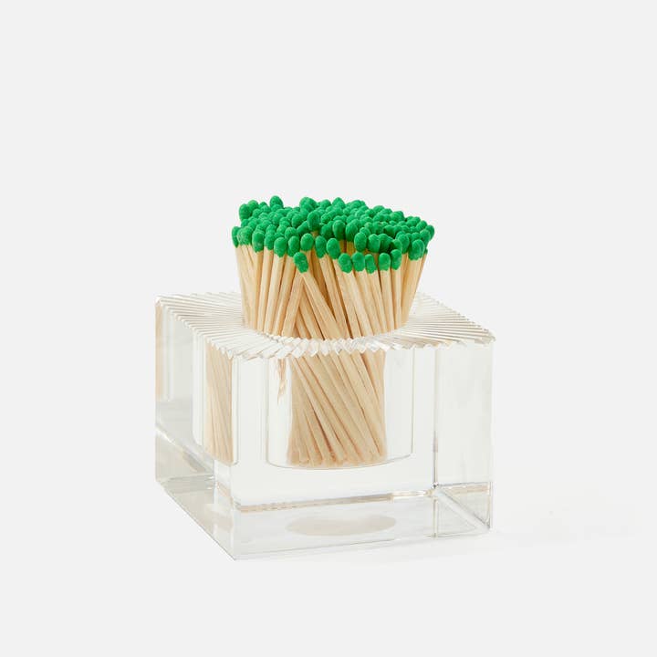 Tart By Taylor - Wholesale Matches - Square Match Striker | Green Matches0