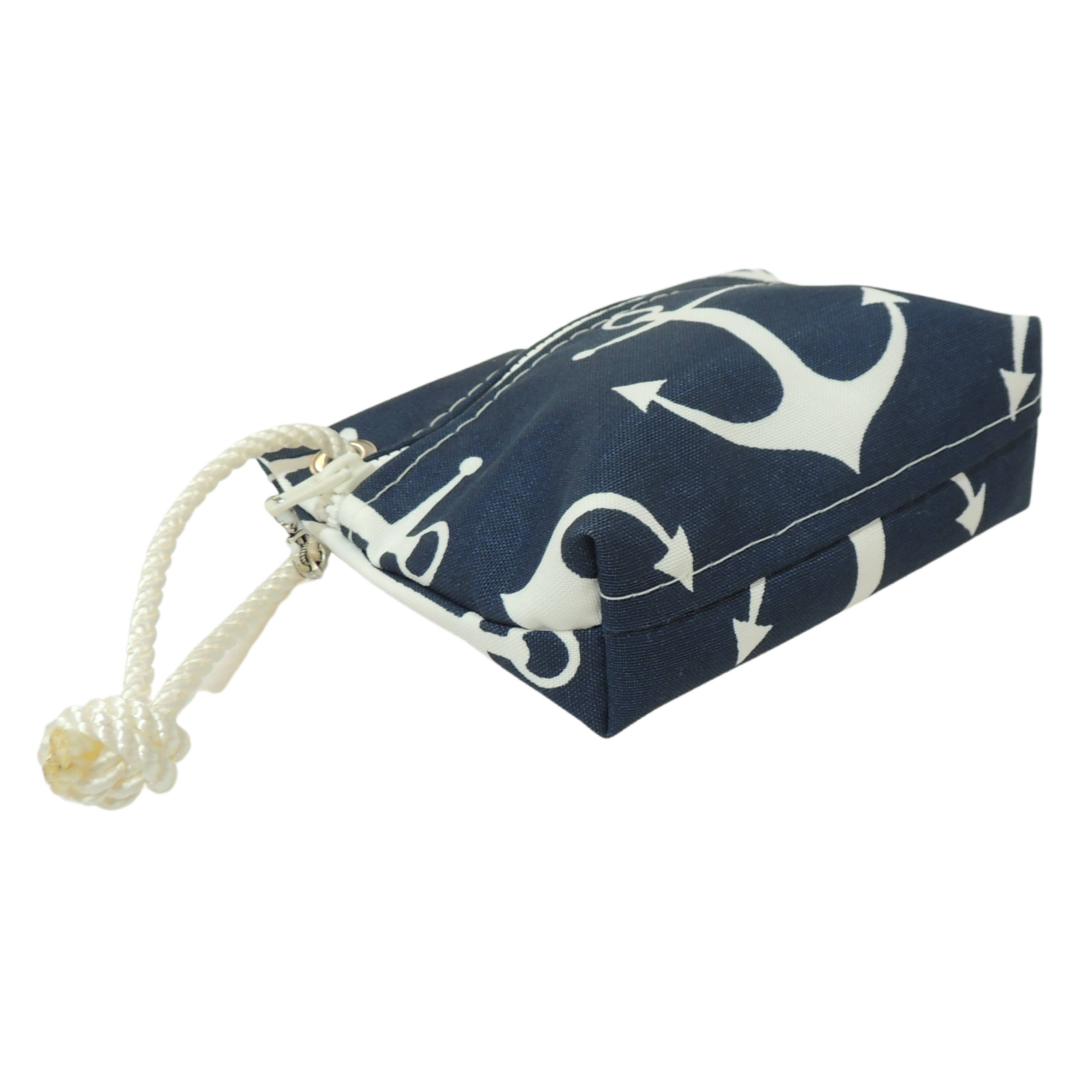 Mainland Canvas - Vendita all'ingrosso Braccialetti - Cinturino da polso, nuove Anchors on Navy2