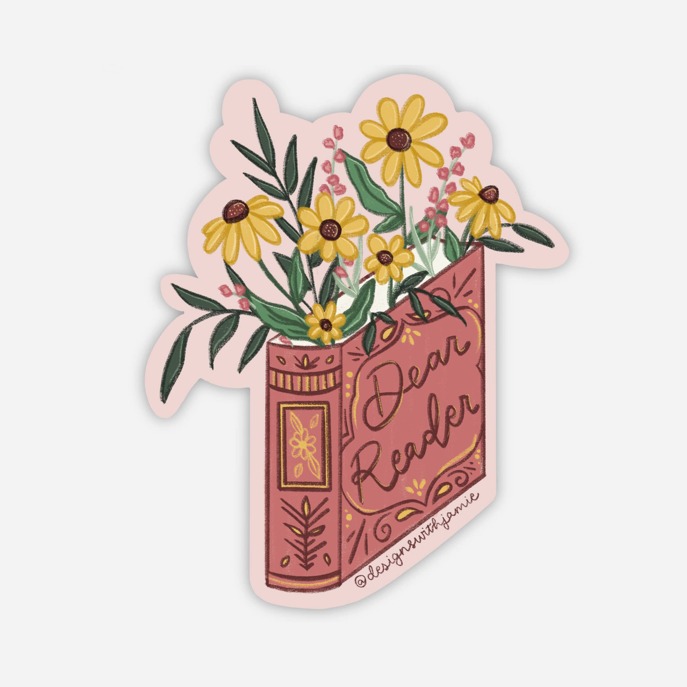 Designs with Jamie – Großhandel Aufkleber – Aufkleber „Lieber Leser“