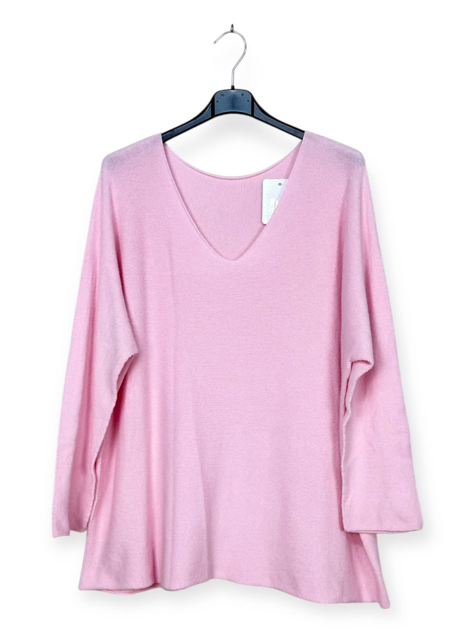 Lucky Nana - Wholesale Knit Sweater - Women's - AH L2218 - Plus Size V-Neck Sweater39