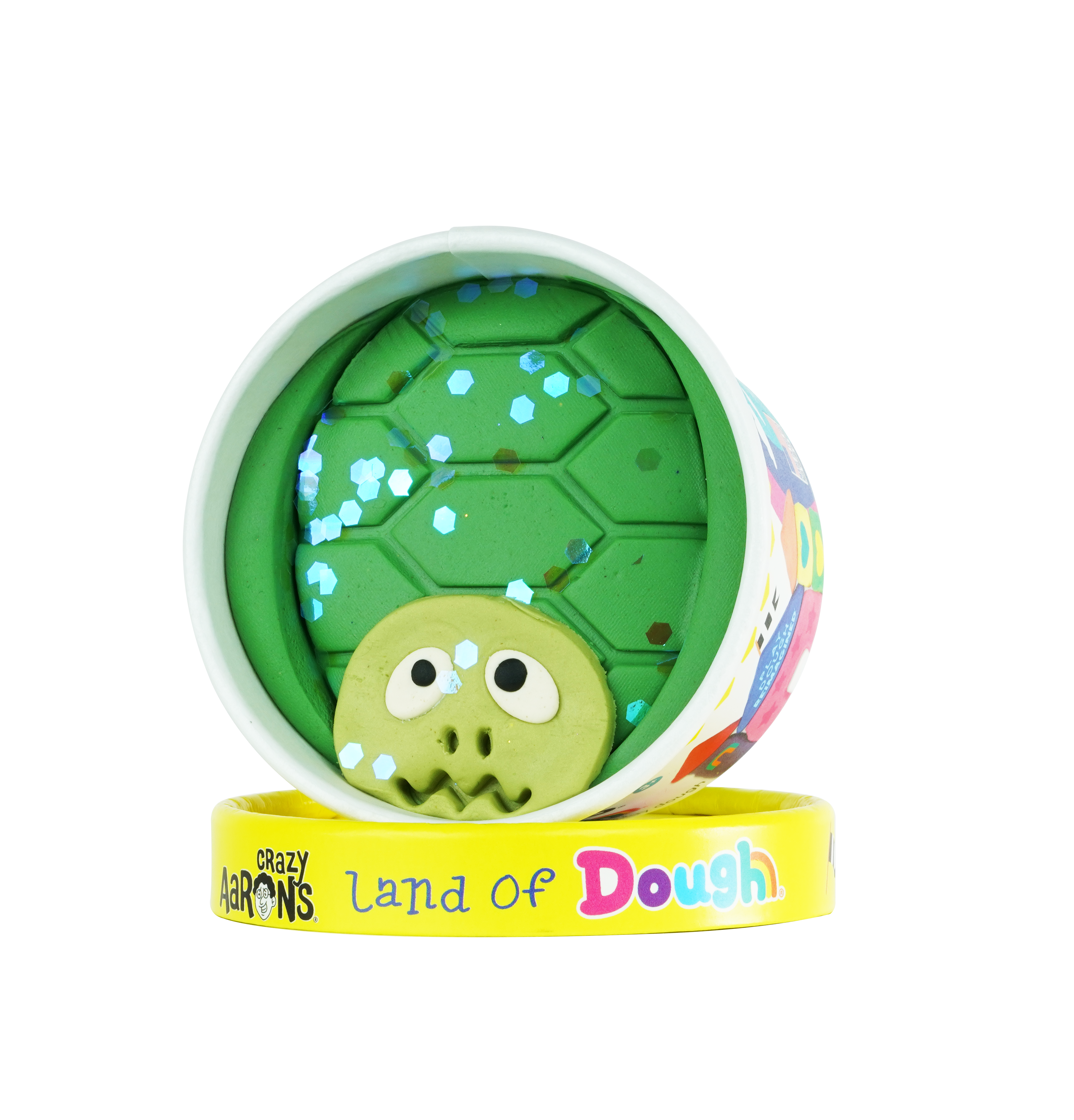 Multi Colored Land of Dough 12 Count Medium Zoo Animal Cup Display for wholesale on Faire6