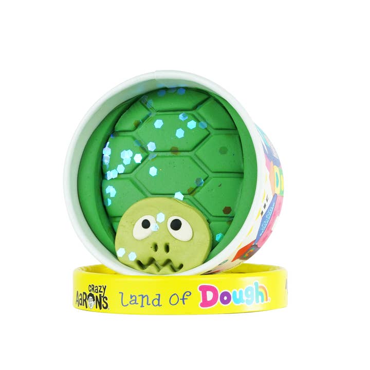 Multi Colored Land of Dough 12 Count Medium Zoo Animal Cup Display for wholesale on Faire6
