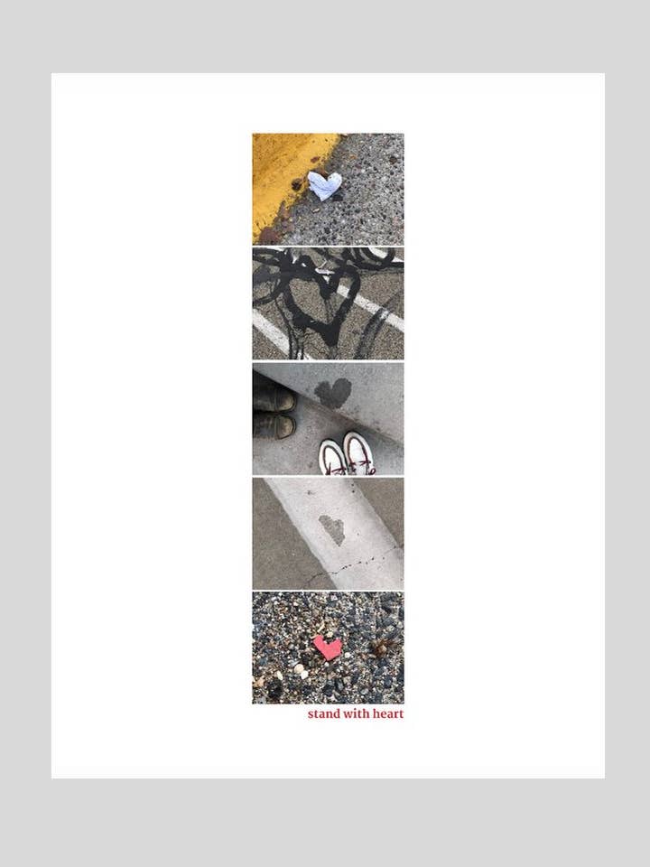 Stand With Heart Collage (11x14) for wholesale by Stand With Heart
