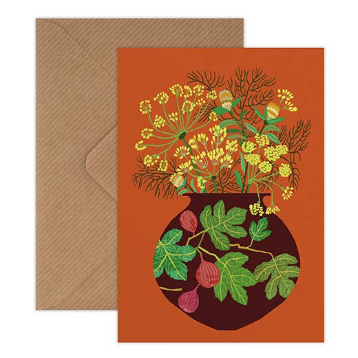Brie Harrison Ltd – wholesale Everyday greeting card – Fennel Greetings Card 0