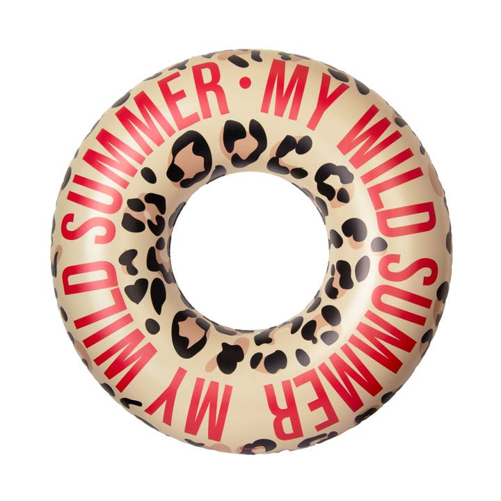 Leopard float "my wild summer" for wholesale by Fisura