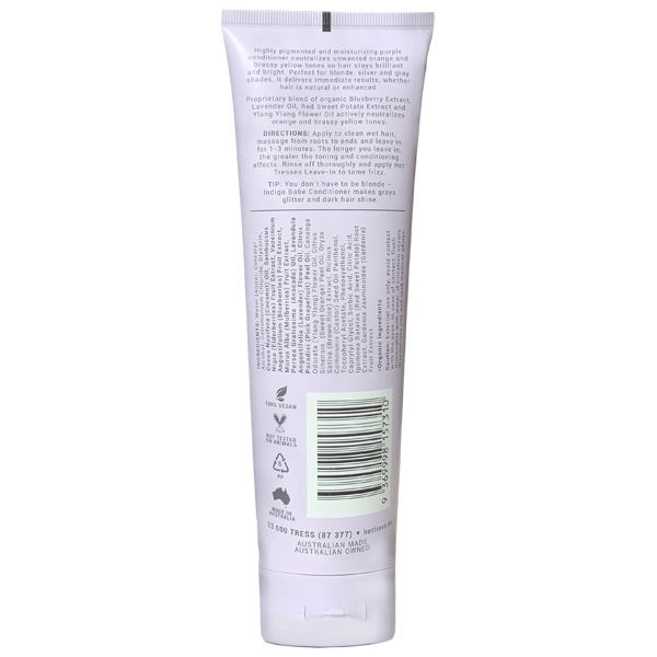Hot Tresses - Wholesale Hair Conditioner - Indigo Babe Purple Conditioner 250ml 1