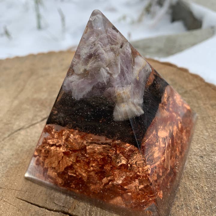 Orgonics by Driftwood Works Inc - Wholesale Spiritual Stone/Crystal - FLUORITE-Healing Orgonites - Fluorite1