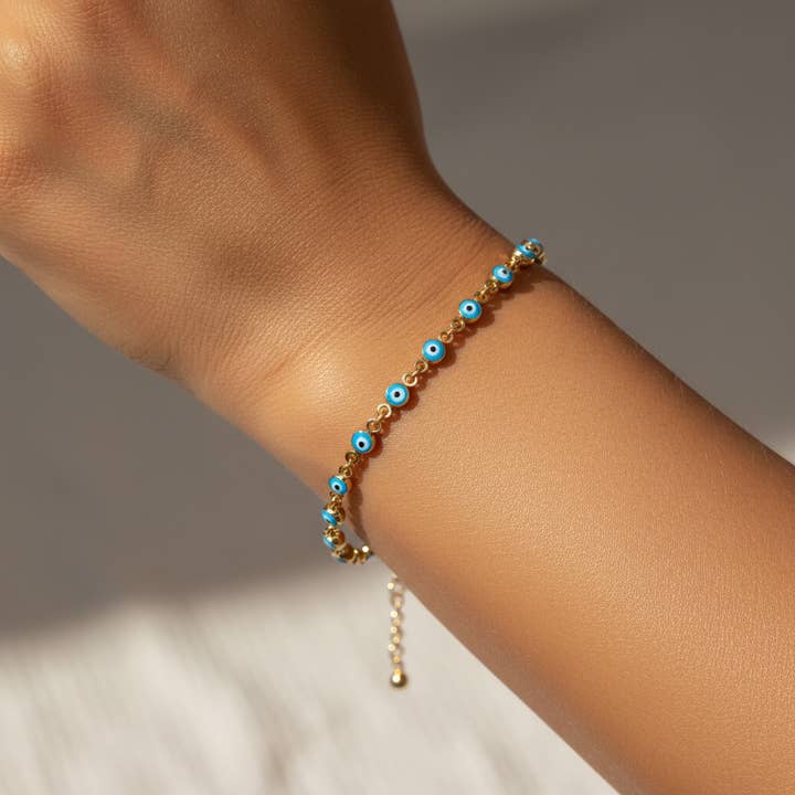 Bracciale Delicato Mini Eyes per la vendita all'ingrosso da parte di Fantastico Fans