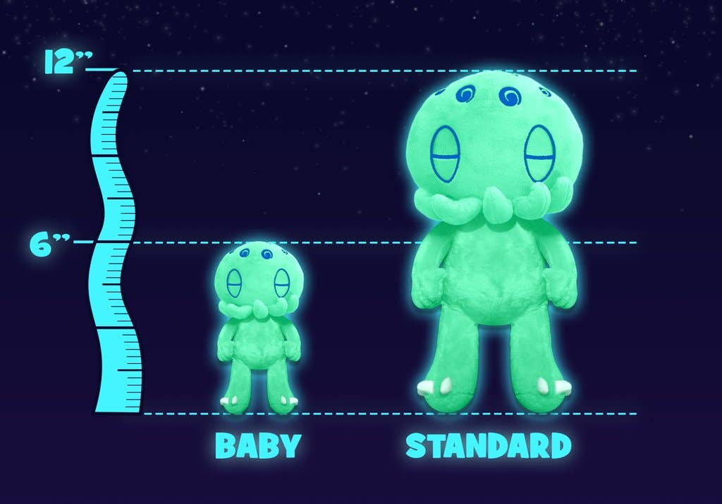 C is for Cthulhu - Wholesale Stuffed/plush toy – Kids & baby - Sweet Dreams Cthulhu & Glow-in-the-Dark C is for Cthulhu Plu5