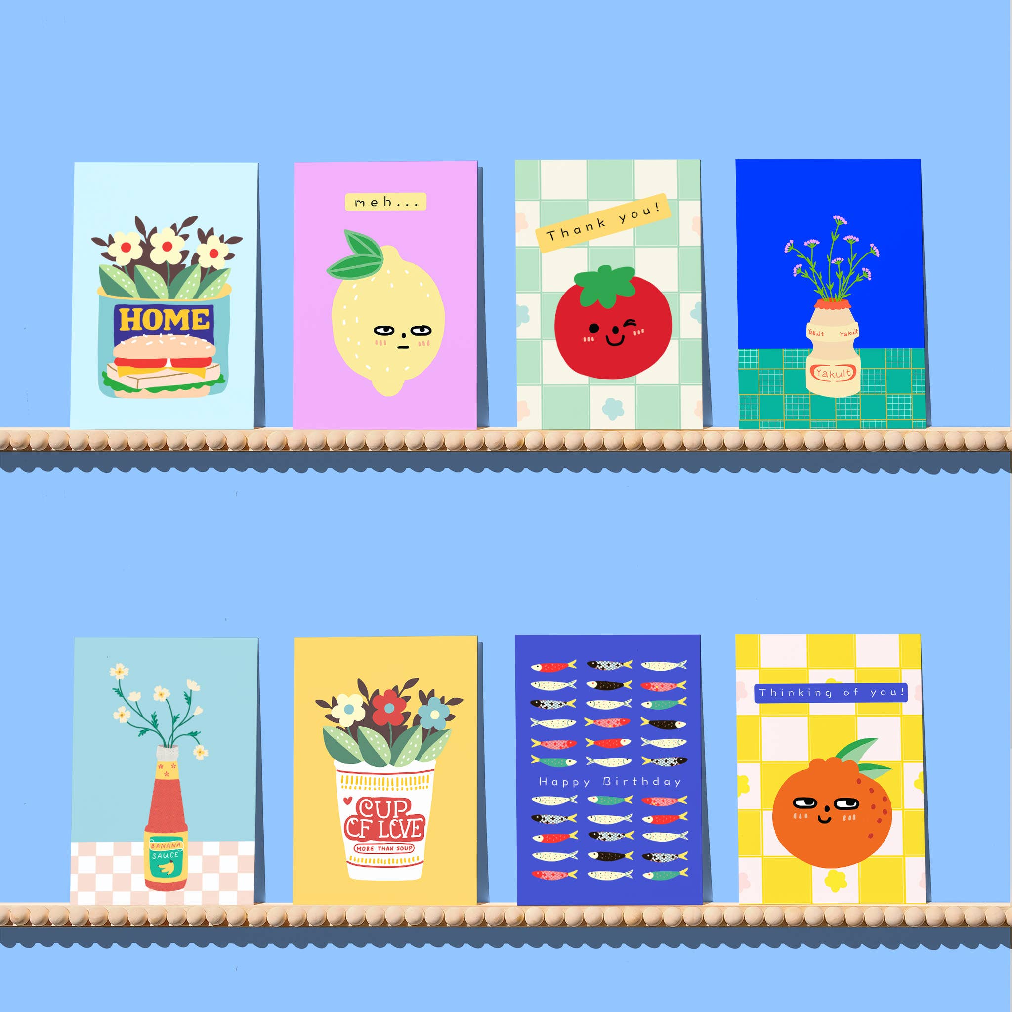 Art by Ciara – Großhandel Grußkarten für den Alltag – Grußkarte-Clementine2