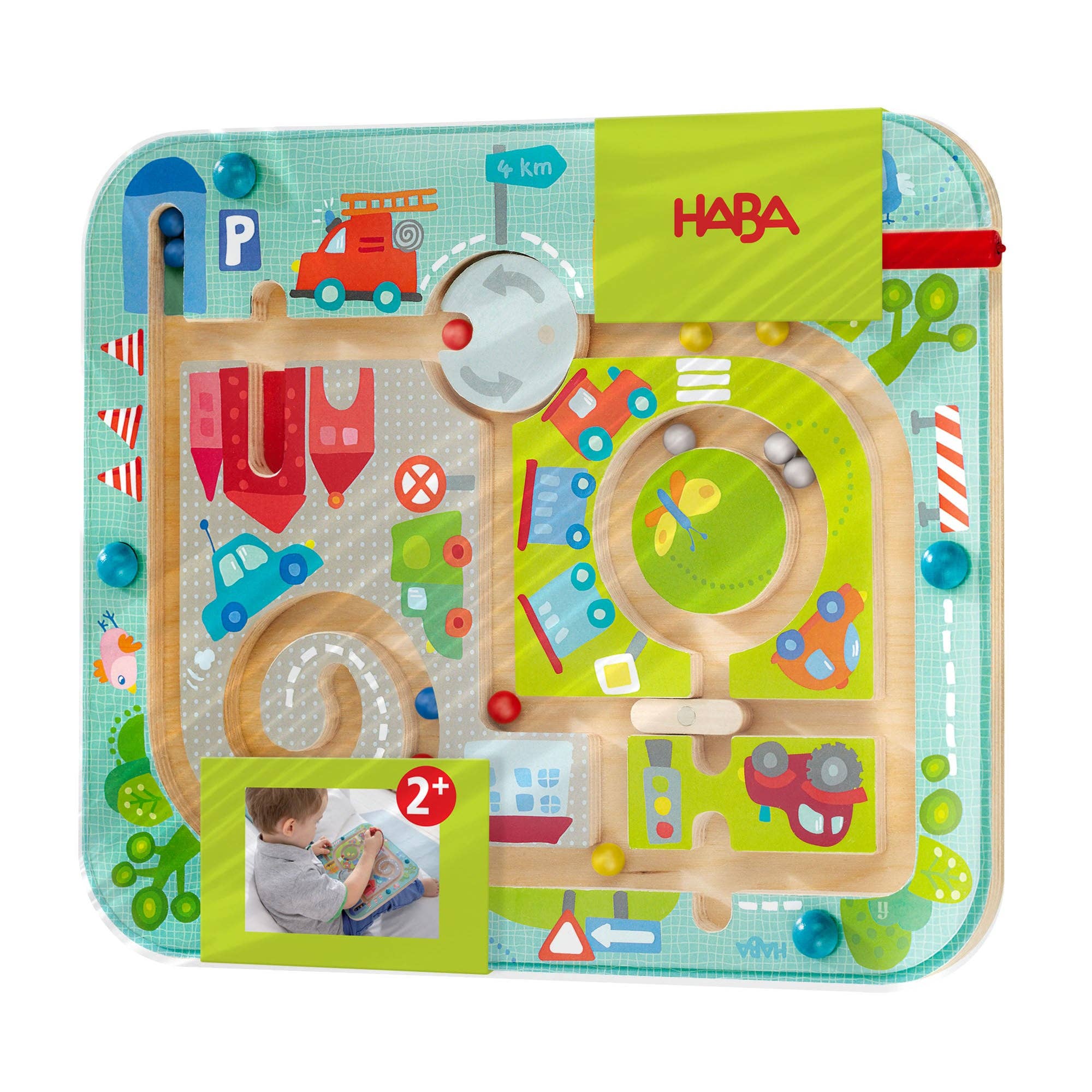 HABA USA - Wholesale Classic Toy - Kids - Town Maze Magnetic Puzzle Game5
