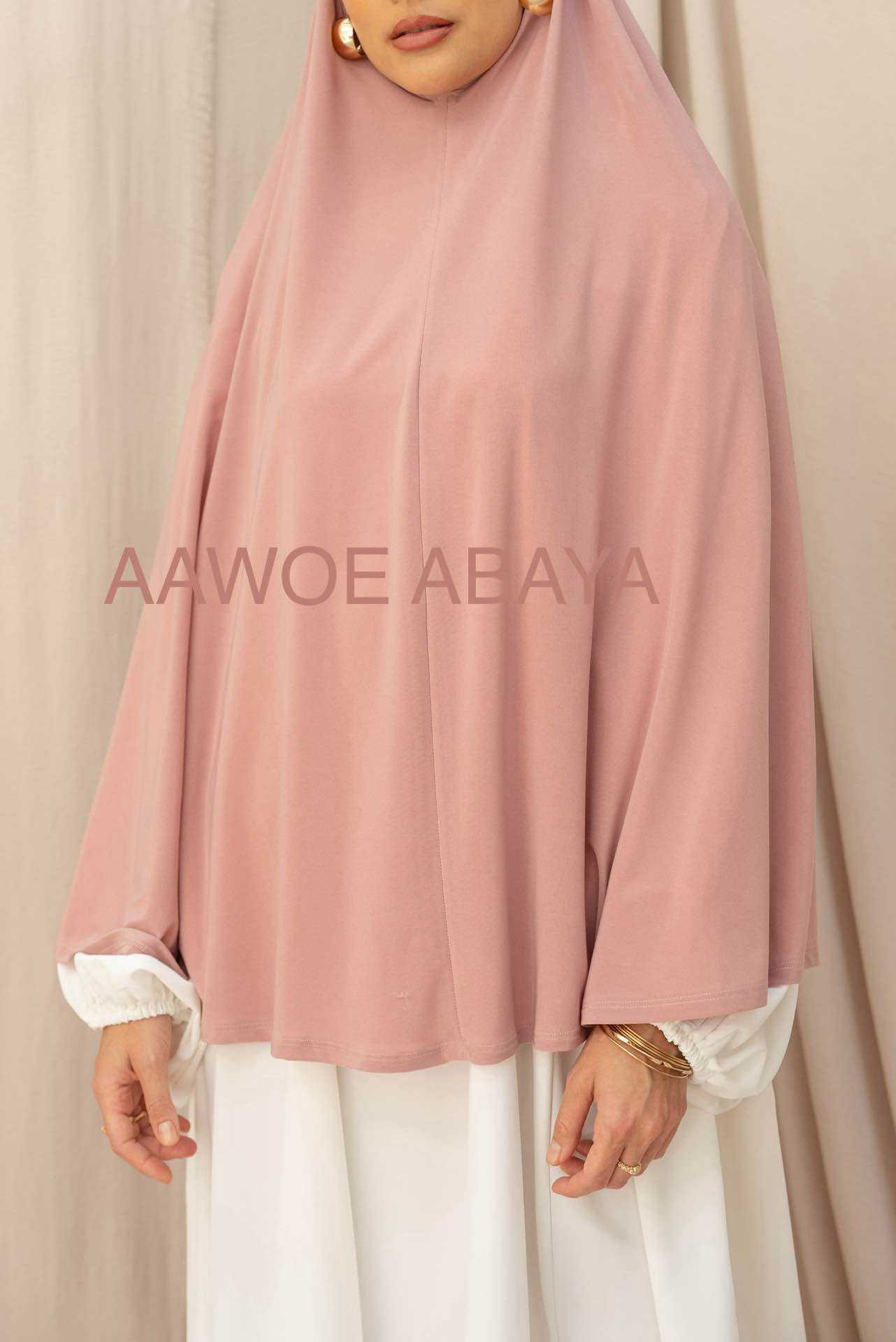 Aawoe Abaya - Wholesale Hijab - Dames - Elegante khimar met lange mouwen - 2418-KH27