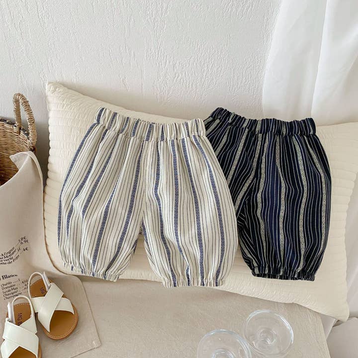 Little Chic Boutique - Wholesale Pants - Kids - 9M-5Y Toddler Boys Striped Pants Wholesale Boys Clothes V3824050500081