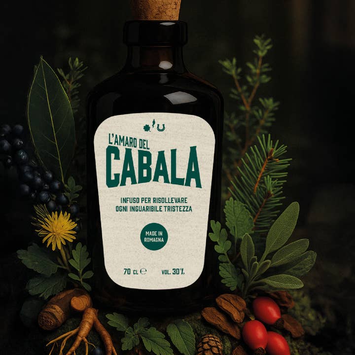 Amaro del Cabala - 70cl per la vendita all'ingrosso da parte di Café 124 srl