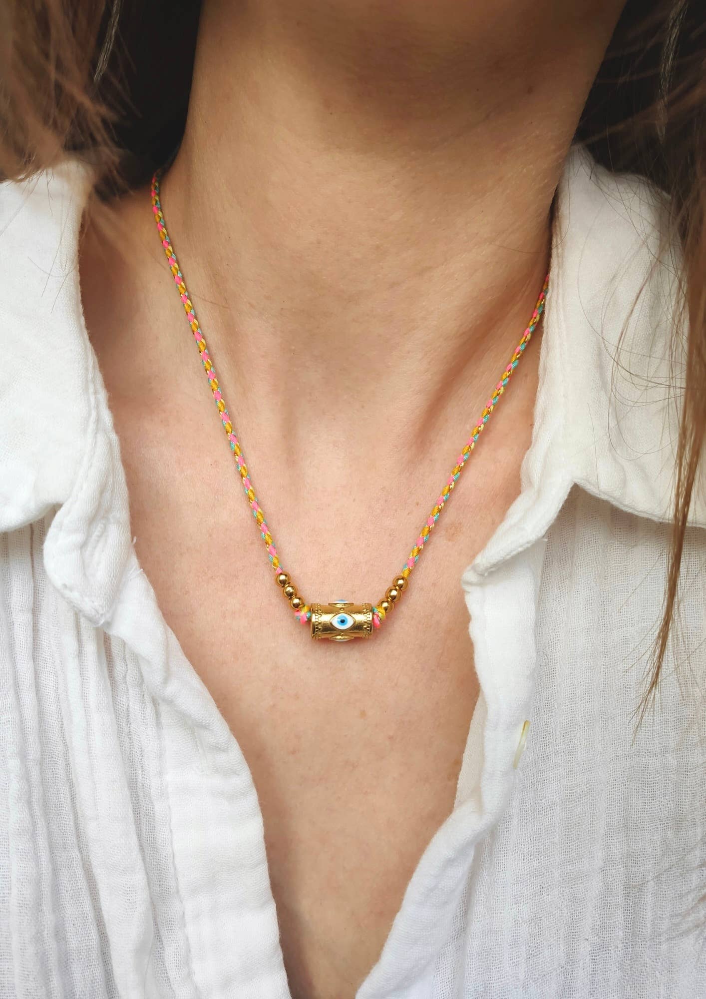 L'Atelier d'Artémis - Wholesale Halskettinghanger - INDI twee-in-één sieraad – omvormbare ketting & armband26