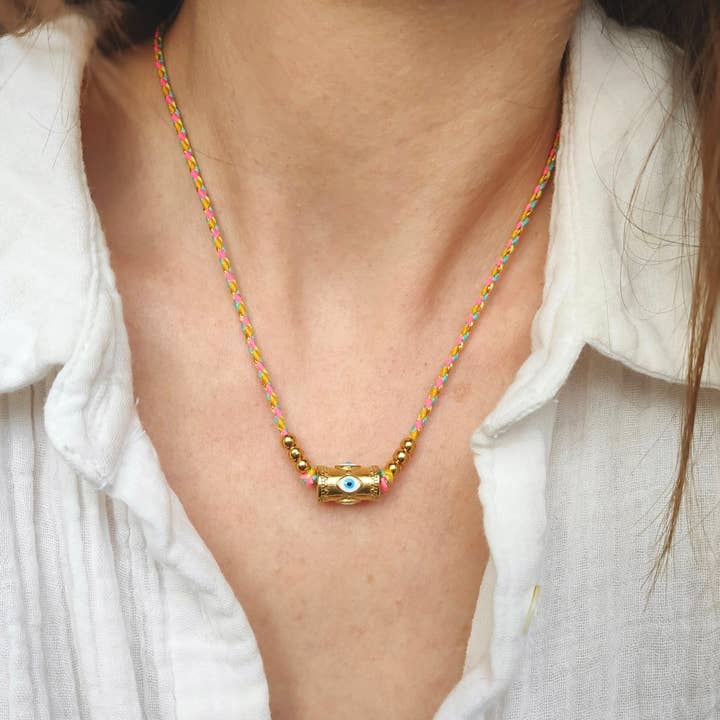 L'Atelier d'Artémis - Wholesale Halskettinghanger - INDI twee-in-één sieraad – omvormbare ketting & armband26