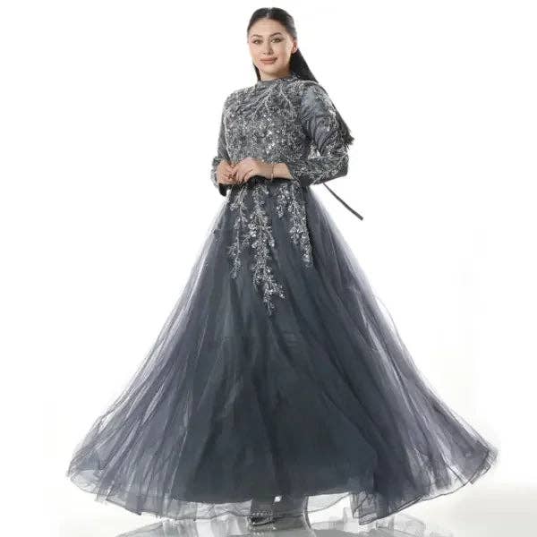 Palestinian Elegance - Wholesale Dress - Women's - Dew Branches Gown16