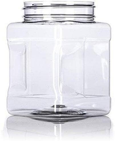 PRIDE INDIA BRANDS – wholesale Jar – Clear PET Storage Jars with Caps16